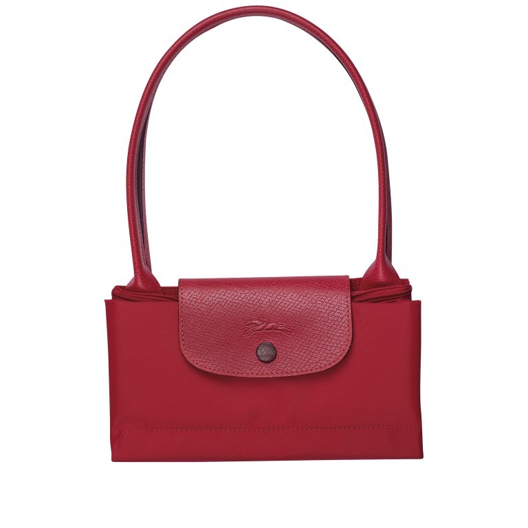 Shopper Le Pliage Club Shopper S Rot, Farbe: rot/weinrot, Marke: Longchamp, Abmessungen in cm: 28x25x14, Bild 4 von 4