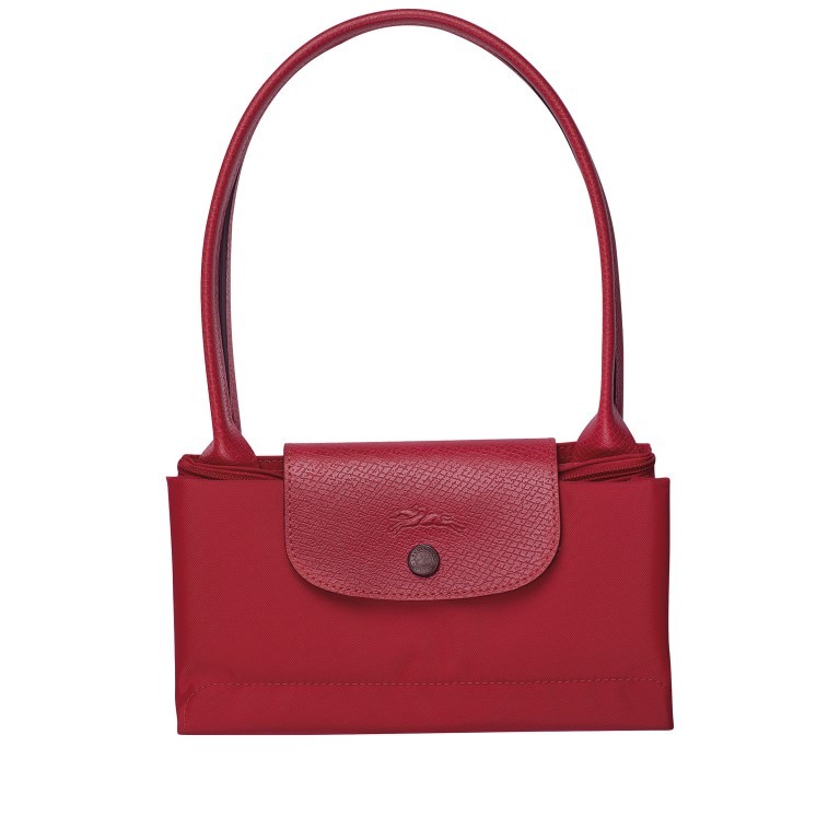 Shopper Le Pliage Club Shopper S Hellrot, Farbe: rot/weinrot, Marke: Longchamp, EAN: 3597921821625, Abmessungen in cm: 28x25x14, Bild 4 von 4