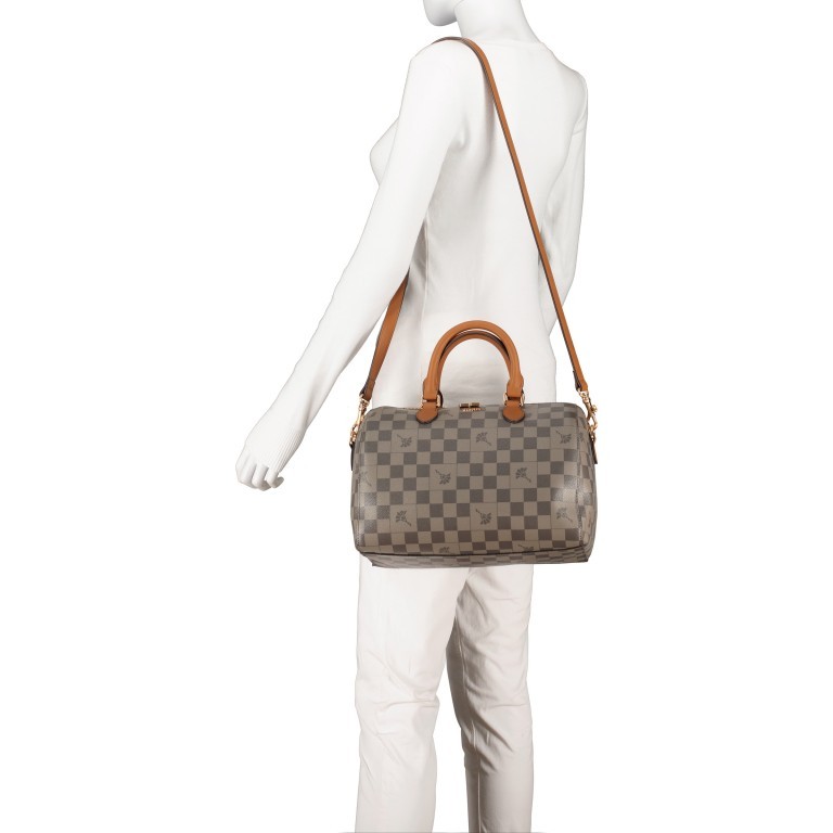 Handtasche Cortina Piazza Aurora SHZ Seal Brown, Farbe: braun, Marke: Joop!, EAN: 4048835076865, Abmessungen in cm: 30x22x18, Bild 5 von 8