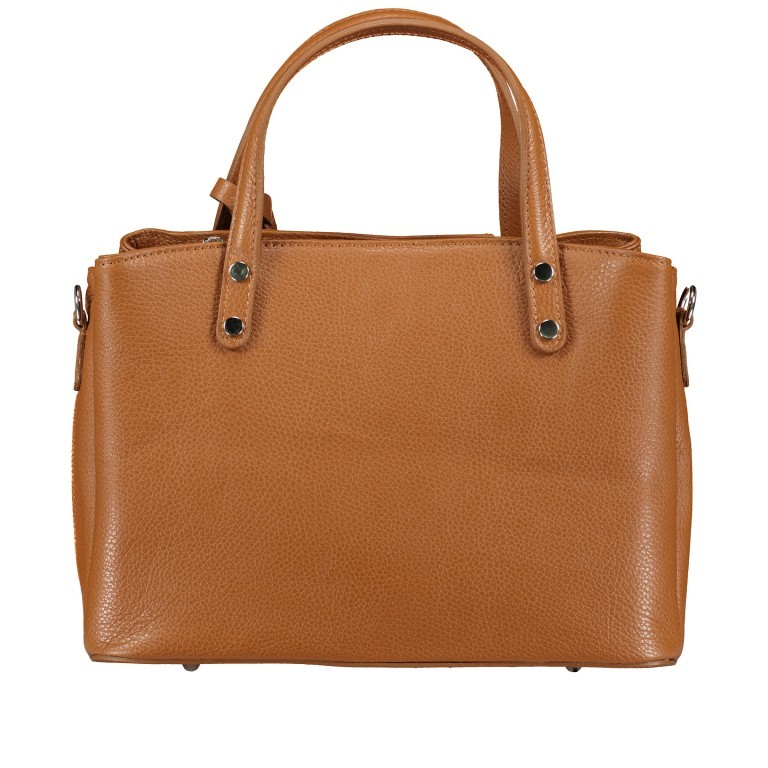 Handtasche Hellbraun, Farbe: braun, Marke: Hausfelder Manufaktur, EAN: 4065646004634, Bild 3 von 8