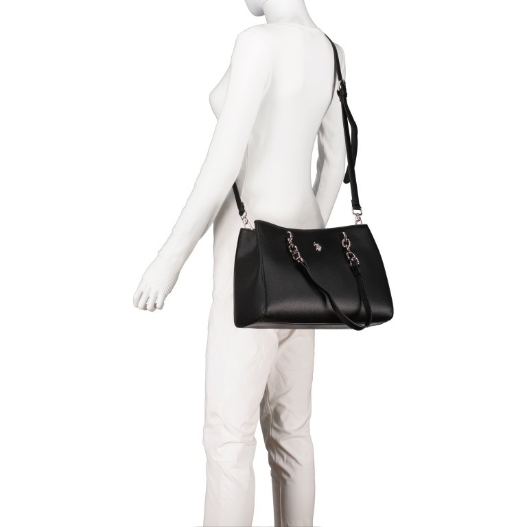 Handtasche Jones Black, Farbe: schwarz, Marke: U.S. Polo Assn., EAN: 8052792838974, Abmessungen in cm: 31x24.5x13, Bild 7 von 10
