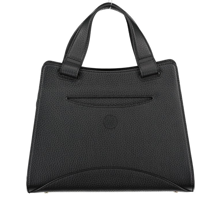 Handtasche Selma S 133-813 Black, Farbe: schwarz, Marke: AIGNER, EAN: 4055539358494, Abmessungen in cm: 28x21x12, Bild 3 von 7