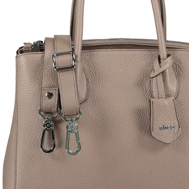 Handtasche Adria Busy M Powder, Farbe: rosa/pink, Marke: Abro, EAN: 4061724489423, Abmessungen in cm: 31.5x26x14, Bild 10 von 10