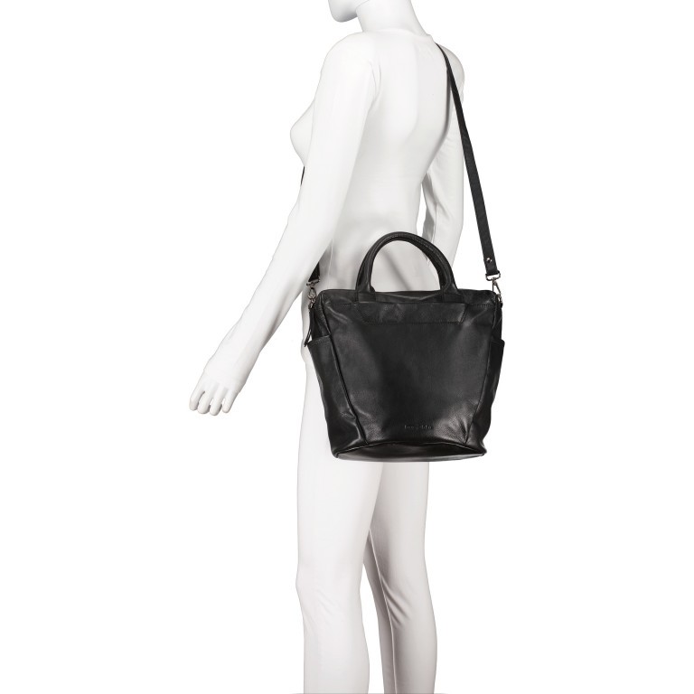 Handtasche Olivia Black, Farbe: schwarz, Marke: Bee Blu, EAN: 4046478052840, Bild 6 von 8