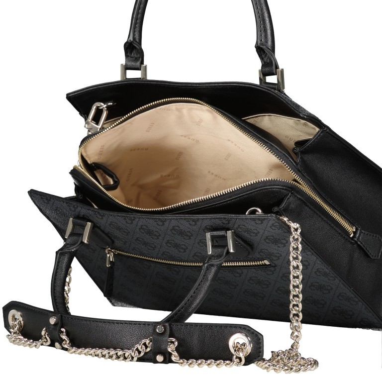 Shopper Alisa Coal, Farbe: schwarz, Marke: Guess, EAN: 0190231486381, Abmessungen in cm: 31.5x23x13, Bild 9 von 9