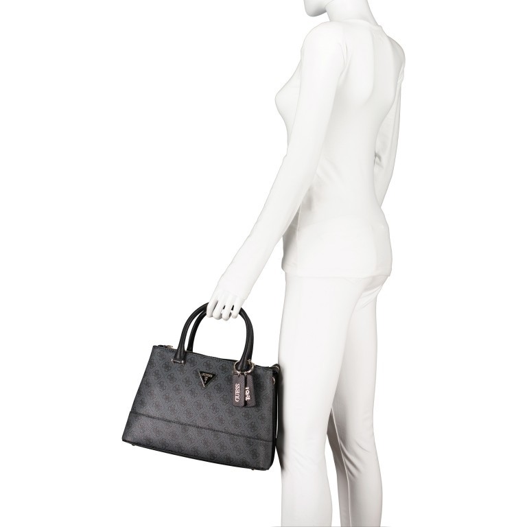 Handtasche Cordelia Brown Logo, Farbe: braun, Marke: Guess, EAN: 0190231508144, Abmessungen in cm: 32.5x23x13, Bild 4 von 7