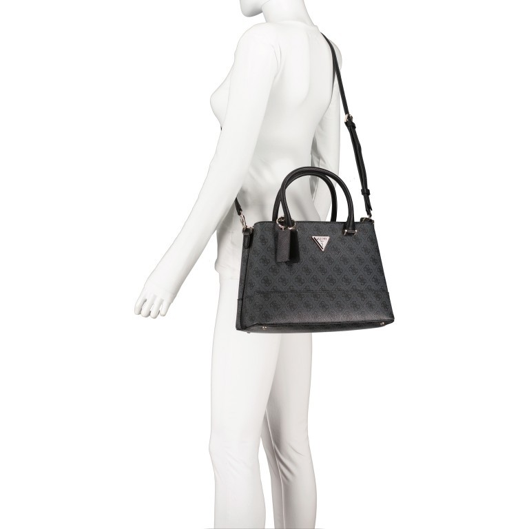 Handtasche Cordelia Brown Logo, Farbe: braun, Marke: Guess, EAN: 0190231508144, Abmessungen in cm: 32.5x23x13, Bild 6 von 7