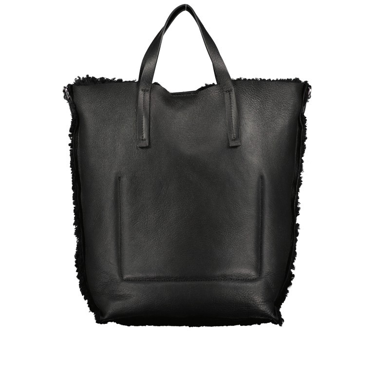 Handtasche Raquel mit Wendefunktion Black Nickel, Farbe: schwarz, Marke: Abro, EAN: 4061724752435, Abmessungen in cm: 25x34x15, Bild 3 von 8