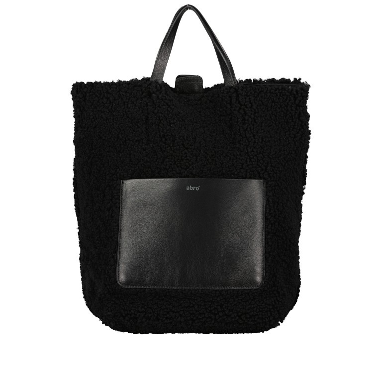 Handtasche Raquel mit Wendefunktion Black Nickel, Farbe: schwarz, Marke: Abro, EAN: 4061724752435, Abmessungen in cm: 25x34x15, Bild 8 von 8