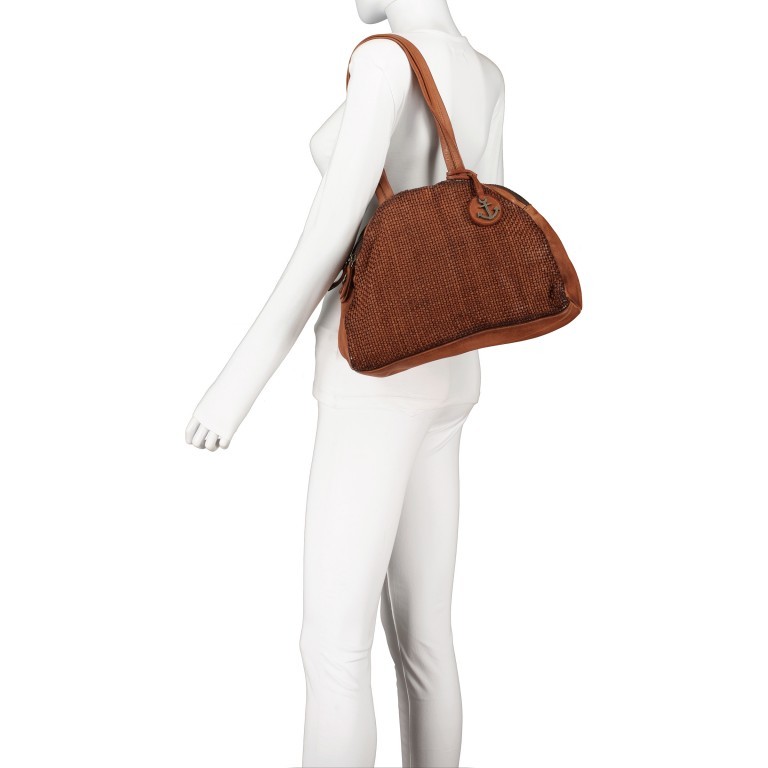 Shopper Soft-Weaving-2 Alina SW.10961 Dark Ash, Farbe: anthrazit, Marke: Harbour 2nd, EAN: 4046478056060, Bild 4 von 7