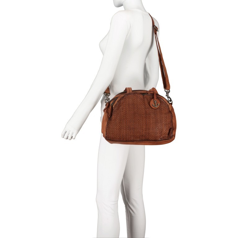 Shopper Soft-Weaving-2 Alina SW.10961 Dark Ash, Farbe: anthrazit, Marke: Harbour 2nd, EAN: 4046478056060, Bild 6 von 7