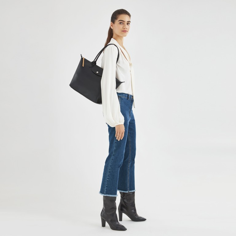 Shopper Le Pliage City Shopper S, Marke: Longchamp, Abmessungen in cm: 28x26.5x15.5, Bild 4 von 5