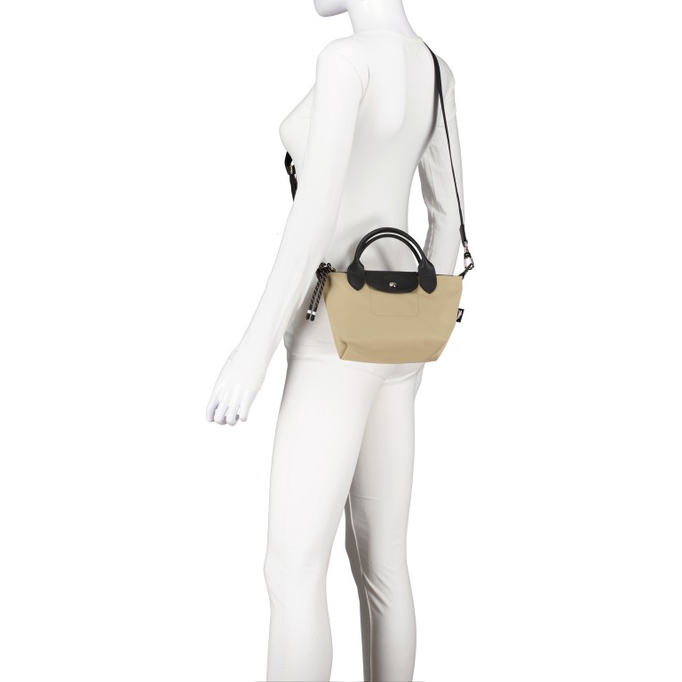 Handtasche Le Pliage Energy Handtasche XS Dunkelrose, Farbe: rot/weinrot, Marke: Longchamp, EAN: 3597922164547, Abmessungen in cm: 16x13x10.5, Bild 6 von 7