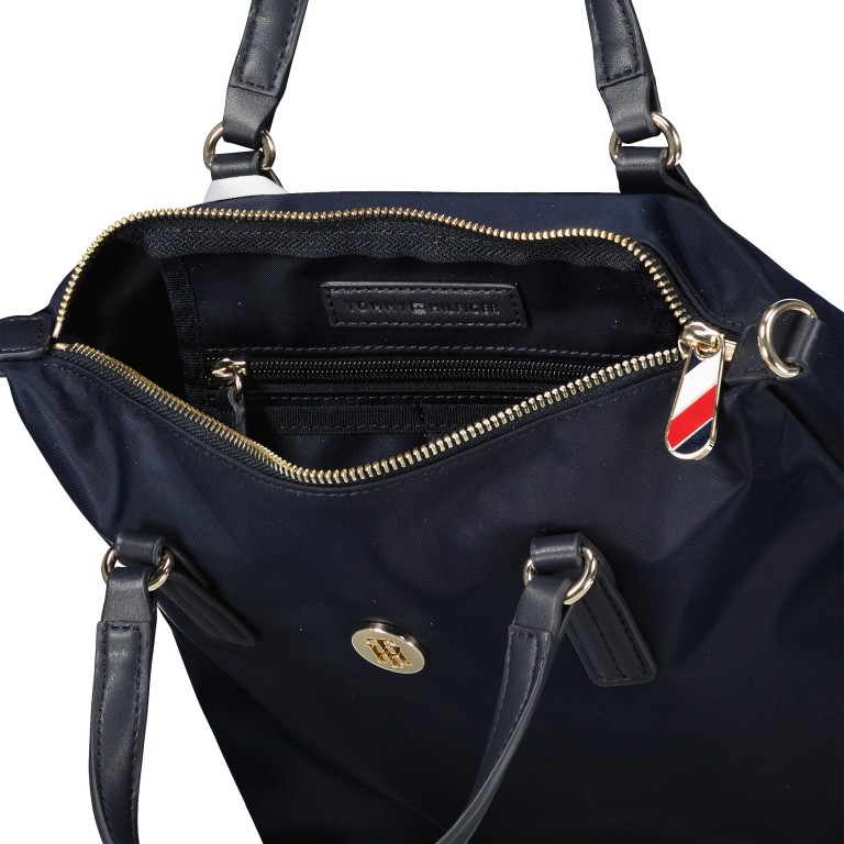 Handtasche Poppy Small Tote Black, Farbe: schwarz, Marke: Tommy Hilfiger, EAN: 8720114065390, Abmessungen in cm: 29x22x15, Bild 7 von 7