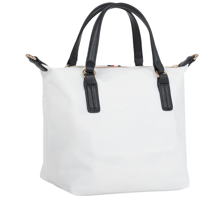 Handtasche Poppy Small Tote Navy Corporate, Farbe: blau/petrol, Marke: Tommy Hilfiger, EAN: 8720116547825, Abmessungen in cm: 29x22x15, Bild 2 von 3