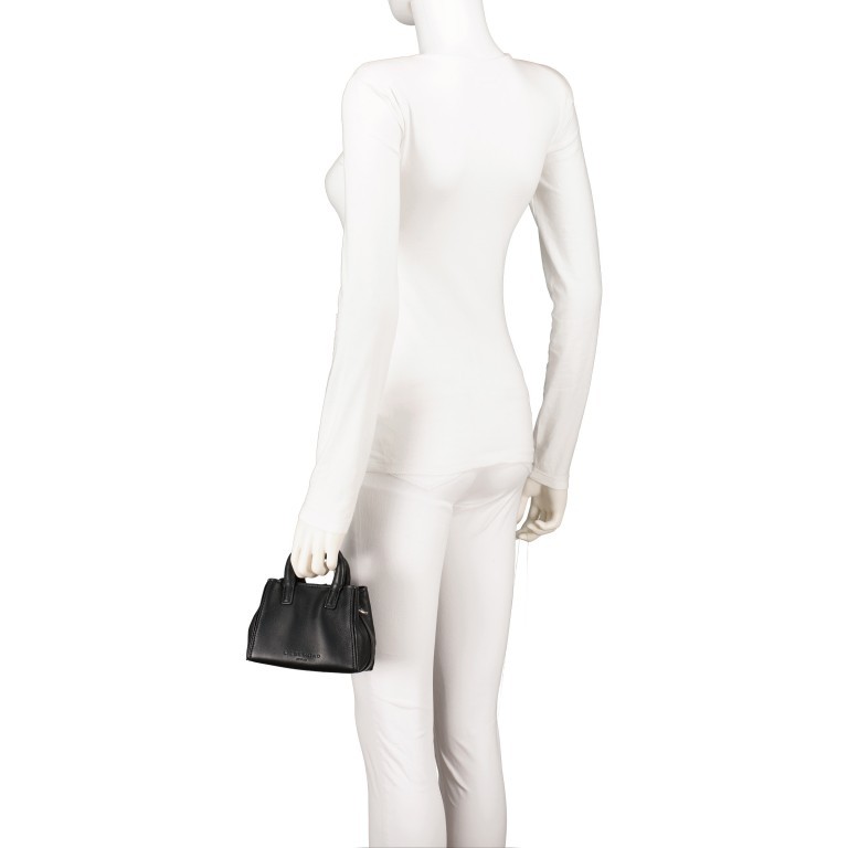 Handtasche Chelsea Kodiaq Shopper XS Black, Farbe: schwarz, Marke: Liebeskind Berlin, EAN: 4064657016520, Abmessungen in cm: 15.5x11.5x8, Bild 3 von 8