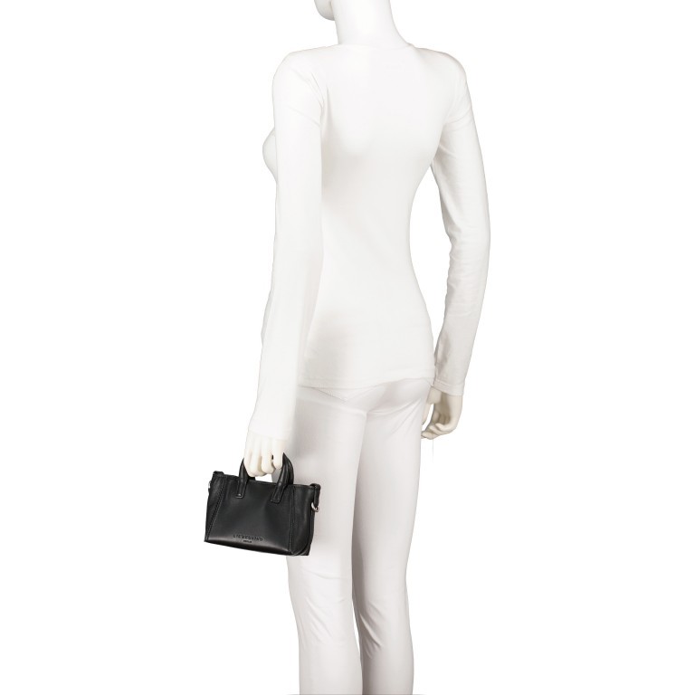 Handtasche Chelsea Kodiaq Shopper XS Black, Farbe: schwarz, Marke: Liebeskind Berlin, EAN: 4064657016520, Abmessungen in cm: 15.5x11.5x8, Bild 4 von 8