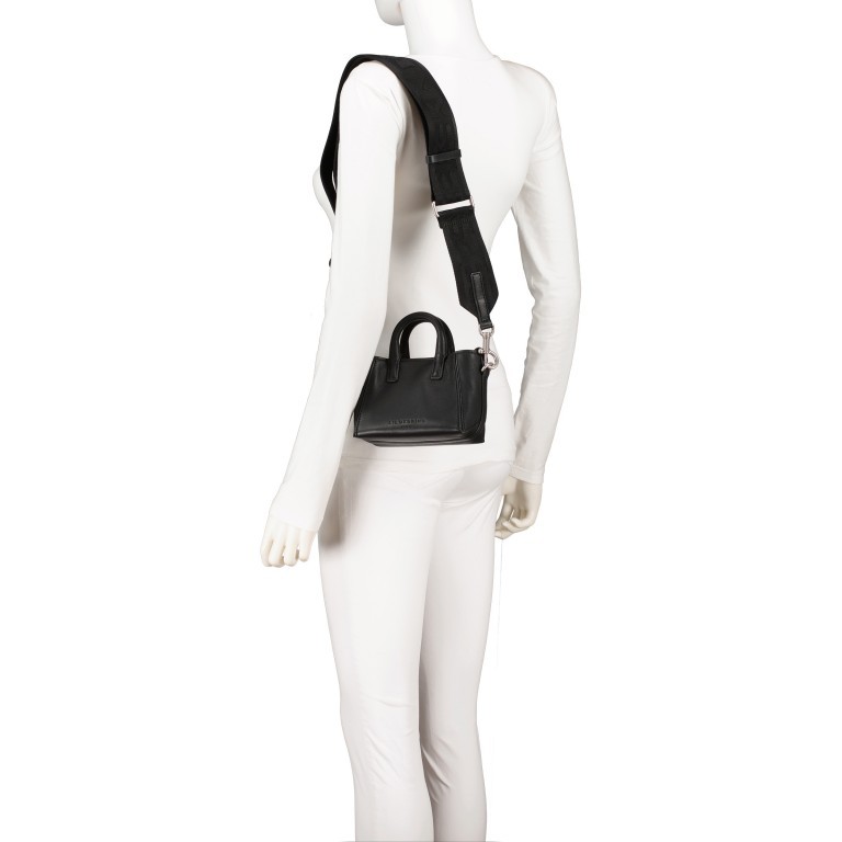 Handtasche Chelsea Kodiaq Shopper XS Black, Farbe: schwarz, Marke: Liebeskind Berlin, EAN: 4064657016520, Abmessungen in cm: 15.5x11.5x8, Bild 5 von 8