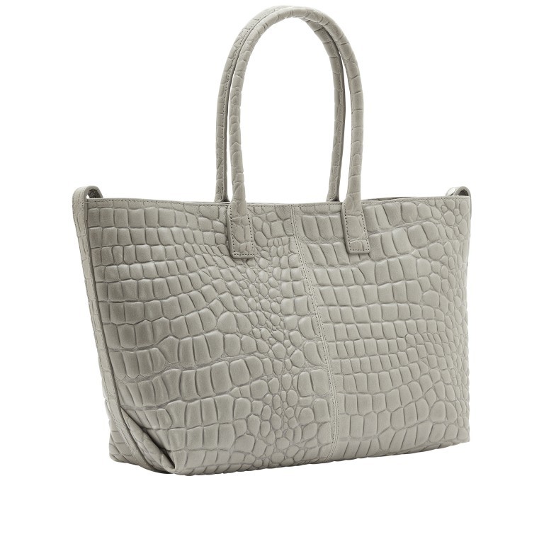 Shopper Waxy Kroko Chelsea Titan, Farbe: grau, Marke: Liebeskind Berlin, EAN: 4064657015684, Abmessungen in cm: 36x29x15, Bild 2 von 7