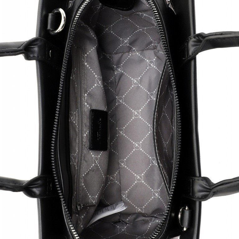 Handtasche Juliane Black, Farbe: schwarz, Marke: Tamaris, EAN: 4063512071315, Abmessungen in cm: 37x32.5x15, Bild 4 von 5