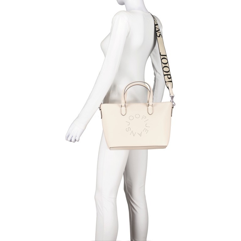 Handtasche Giro Ketty SHZ Off White, Farbe: beige, Marke: Joop!, EAN: 4048835117933, Abmessungen in cm: 27.2x22.5x11, Bild 7 von 9
