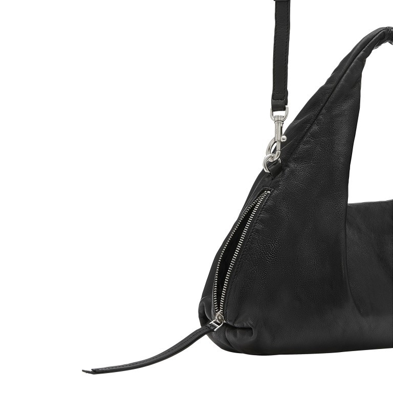 Tasche Scarlet Satchel M Black, Farbe: schwarz, Marke: Liebeskind Berlin, EAN: 4064657038379, Abmessungen in cm: 42x18.5x11.5, Bild 5 von 5