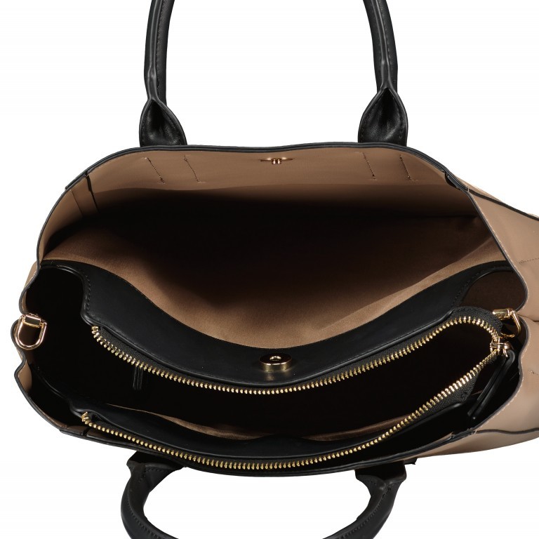 Handtasche Cous Nero, Farbe: schwarz, Marke: Valentino Bags, EAN: 8058043788074, Abmessungen in cm: 31.5x21.5x12, Bild 8 von 8