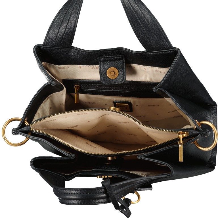 Handtasche Girlfriend M Forest, Farbe: grün/oliv, Marke: Guess, EAN: 0190231671428, Abmessungen in cm: 25x21x10, Bild 6 von 6