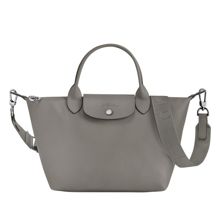 Handtasche Le Pliage Xtra Handtasche S, Farbe: schwarz, grau, blau/petrol, cognac, orange, beige, Marke: Longchamp, Abmessungen in cm: 25x23x16, Bild 1 von 6