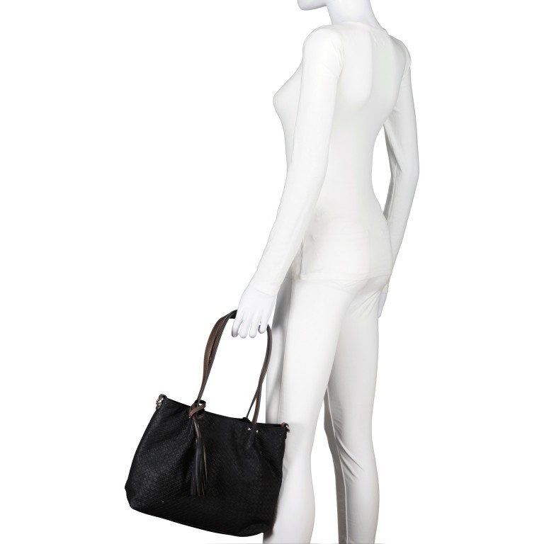 Shopper Bag in Bag, Marke: Flanigan, Abmessungen in cm: 29x26x8.5, Bild 4 von 10