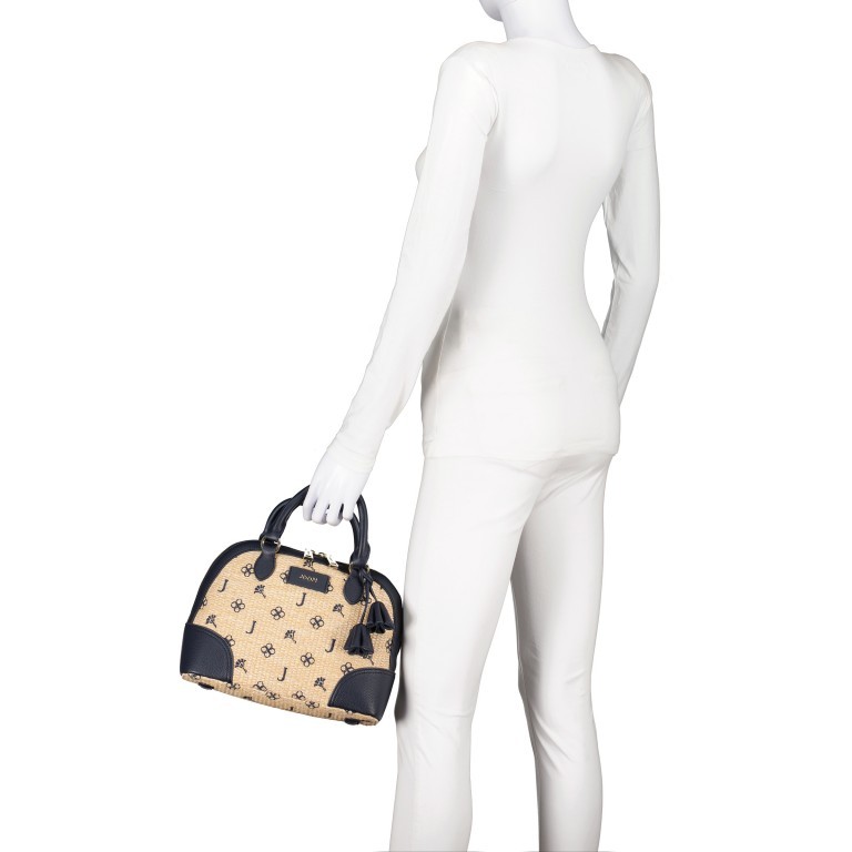 Handtasche Tessere Suzi SHZ Dark Blue, Farbe: blau/petrol, Marke: Joop!, EAN: 4048835122227, Abmessungen in cm: 28.5x22.5x12, Bild 4 von 8