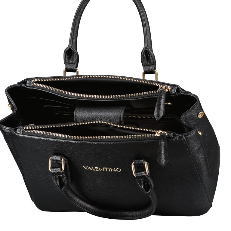 Handtasche Zero Relove Recycle, Farbe: schwarz, blau/petrol, cognac, rosa/pink, orange, beige, Marke: Valentino Bags, Abmessungen in cm: 29x20x13, Bild 7 von 8