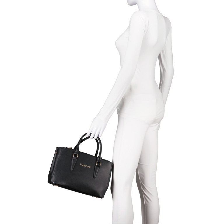Handtasche Zero Relove Recycle Nero, Farbe: schwarz, Marke: Valentino Bags, EAN: 8054942029270, Abmessungen in cm: 29x20x13, Bild 4 von 8