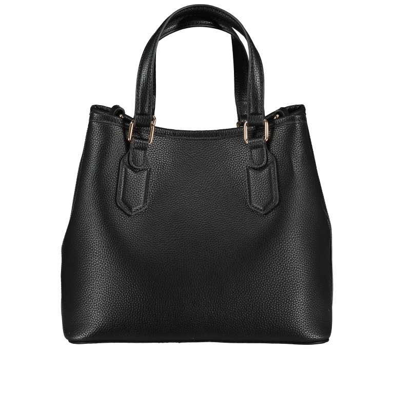 Handtasche Brixton, Farbe: schwarz, cognac, beige, weiß, Marke: Valentino Bags, Abmessungen in cm: 28x24x17, Bild 3 von 7