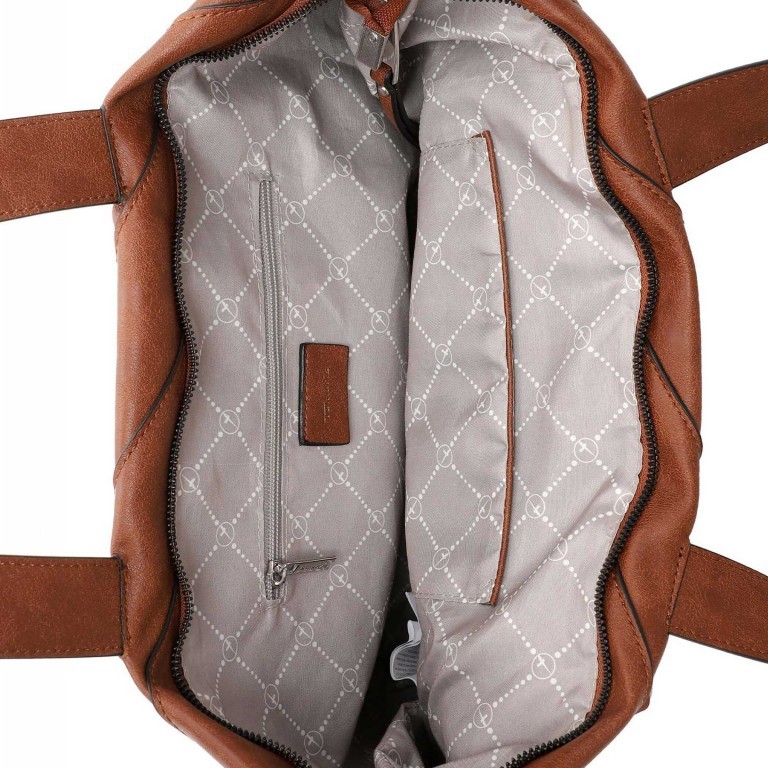 Handtasche Anabell Cognac, Farbe: cognac, Marke: Tamaris, EAN: 4063512110588, Abmessungen in cm: 29x18x16, Bild 4 von 5