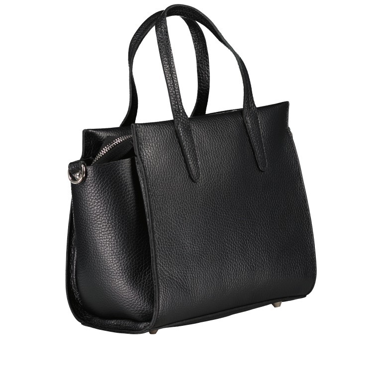 Handtasche, Marke: Hausfelder Manufaktur, Abmessungen in cm: 23x20.5x13, Bild 2 von 7