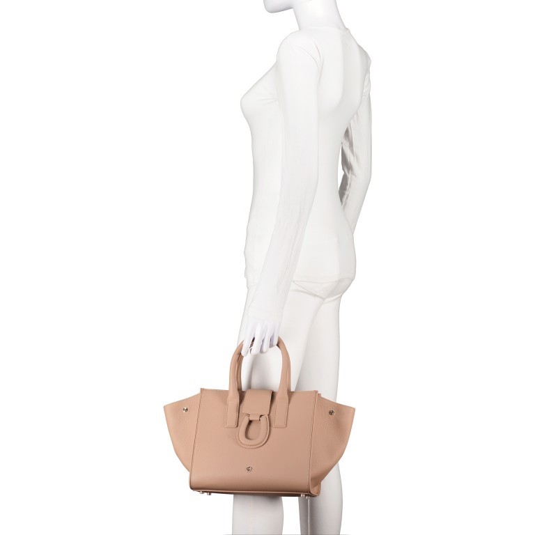 Handtasche Selena M Washed Blue, Farbe: blau/petrol, Marke: AIGNER, EAN: 4055539546471, Abmessungen in cm: 42x23x15.5, Bild 3 von 6