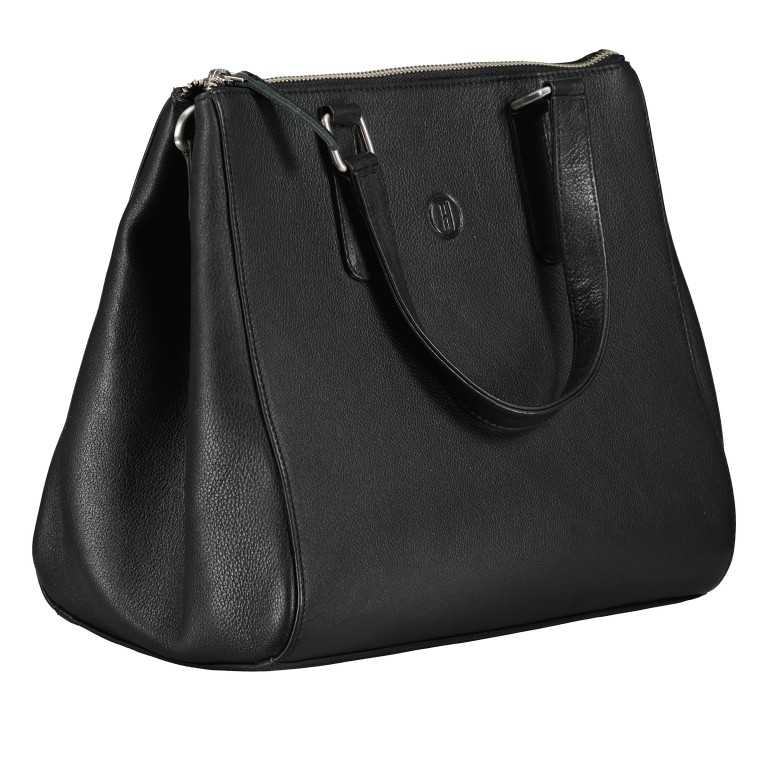 Handtasche, Marke: Hausfelder Manufaktur, Abmessungen in cm: 26.5x24.5x13.5, Bild 2 von 7