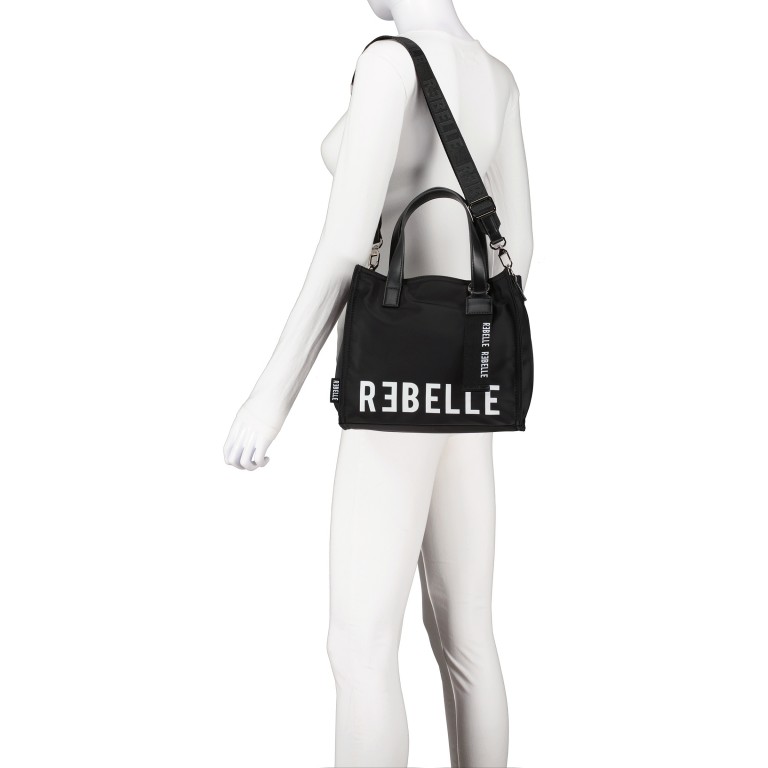 Handtasche Poppy Plum, Farbe: flieder/lila, Marke: Rebelle, EAN: 8058189276367, Abmessungen in cm: 26.5x22x14, Bild 5 von 7
