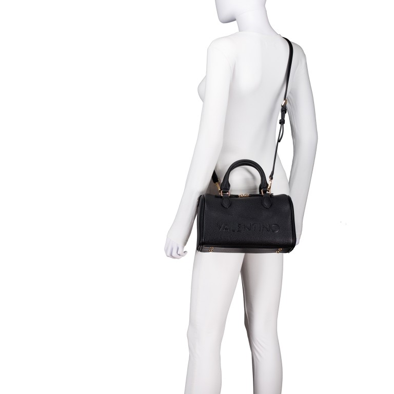 Handtasche Rised Relove Recycle, Farbe: schwarz, beige, Marke: Valentino Bags, Abmessungen in cm: 27.5x17x14.5, Bild 6 von 7
