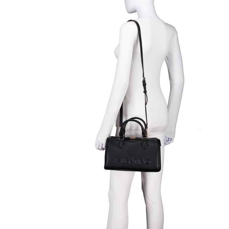 Handtasche Rised Relove Recycle, Farbe: schwarz, beige, Marke: Valentino Bags, Abmessungen in cm: 27.5x17x14.5, Bild 5 von 7