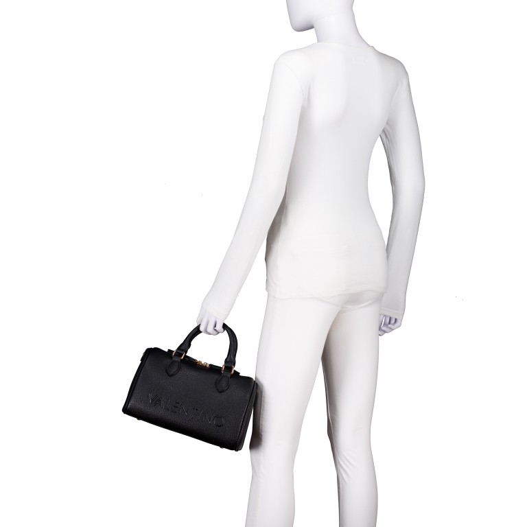 Handtasche Rised Relove Recycle, Farbe: schwarz, beige, Marke: Valentino Bags, Abmessungen in cm: 27.5x17x14.5, Bild 4 von 7