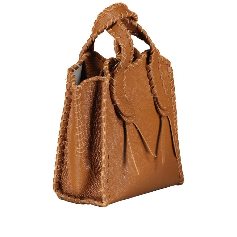Handtasche, Marke: Hausfelder Manufaktur, Abmessungen in cm: 21x22x10, Bild 2 von 7