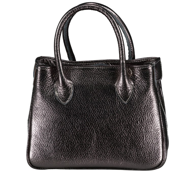 Handtasche Metallic, Marke: Hausfelder Manufaktur, Abmessungen in cm: 23x18x10, Bild 3 von 7