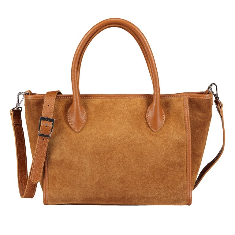 Handtasche Velours, Marke: Hausfelder Manufaktur, Abmessungen in cm: 28x22x14.5, Bild 1 von 8