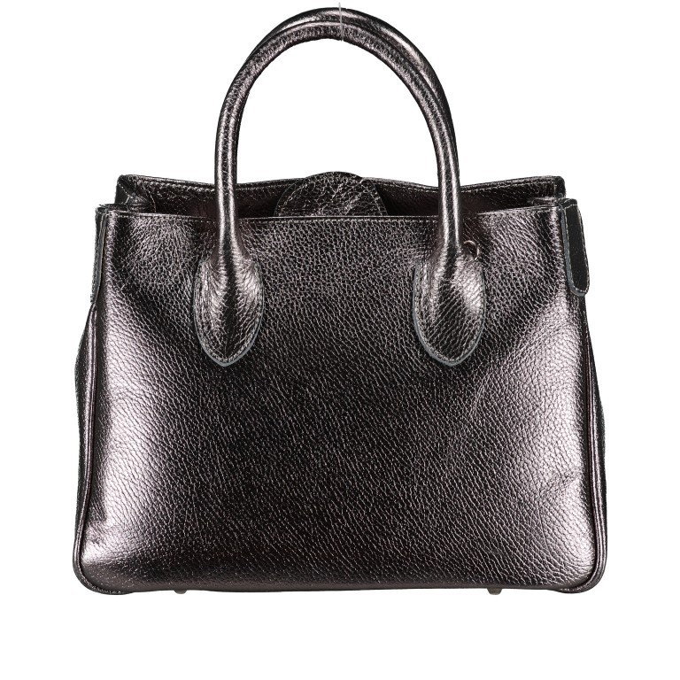 Handtasche Metallic, Marke: Hausfelder Manufaktur, Abmessungen in cm: 29.5x22.5x12, Bild 3 von 7