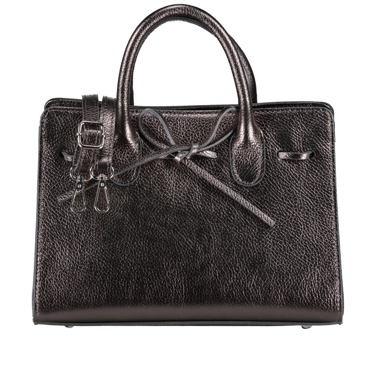 Handtasche Metallic, Marke: Hausfelder Manufaktur, Abmessungen in cm: 28.5x21x12, Bild 1 von 7