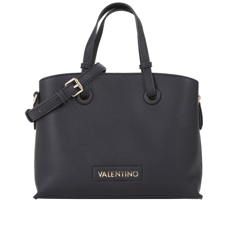 Handtasche Sallie Relove Recycle, Farbe: schwarz, beige, Marke: Valentino Bags, Abmessungen in cm: 28x20.5x10, Bild 1 von 7