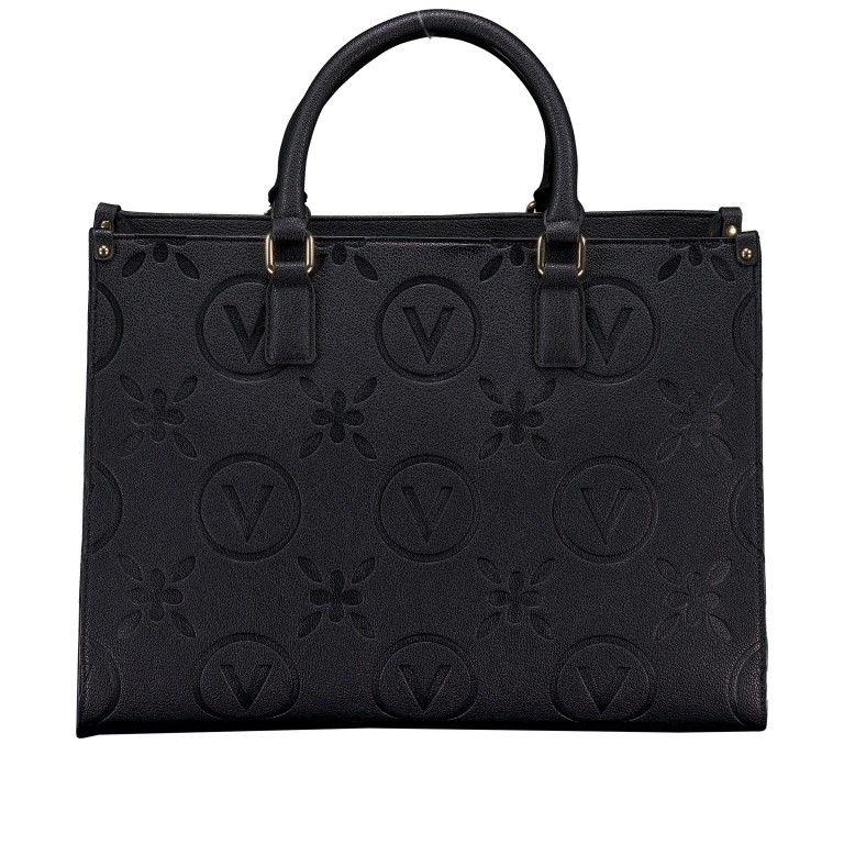 Handtasche Samba Relove Recycle, Farbe: schwarz, beige, Marke: Valentino Bags, Abmessungen in cm: 34.5x25.5x15, Bild 3 von 8