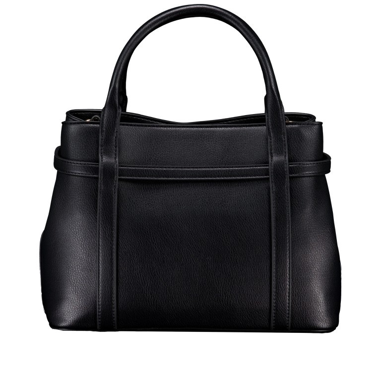 Handtasche Selma Relove Recycle, Farbe: schwarz, beige, Marke: Valentino Bags, Abmessungen in cm: 30x22x13, Bild 3 von 7